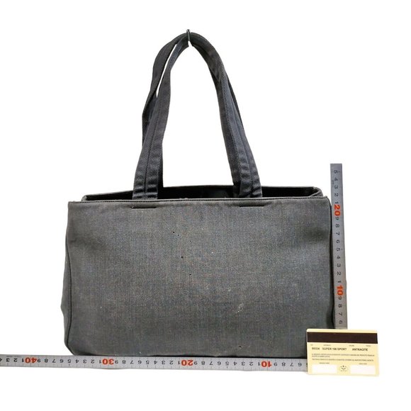 00125144# Prada Shoulder Bag Black Canvas - Picture 9 of 10